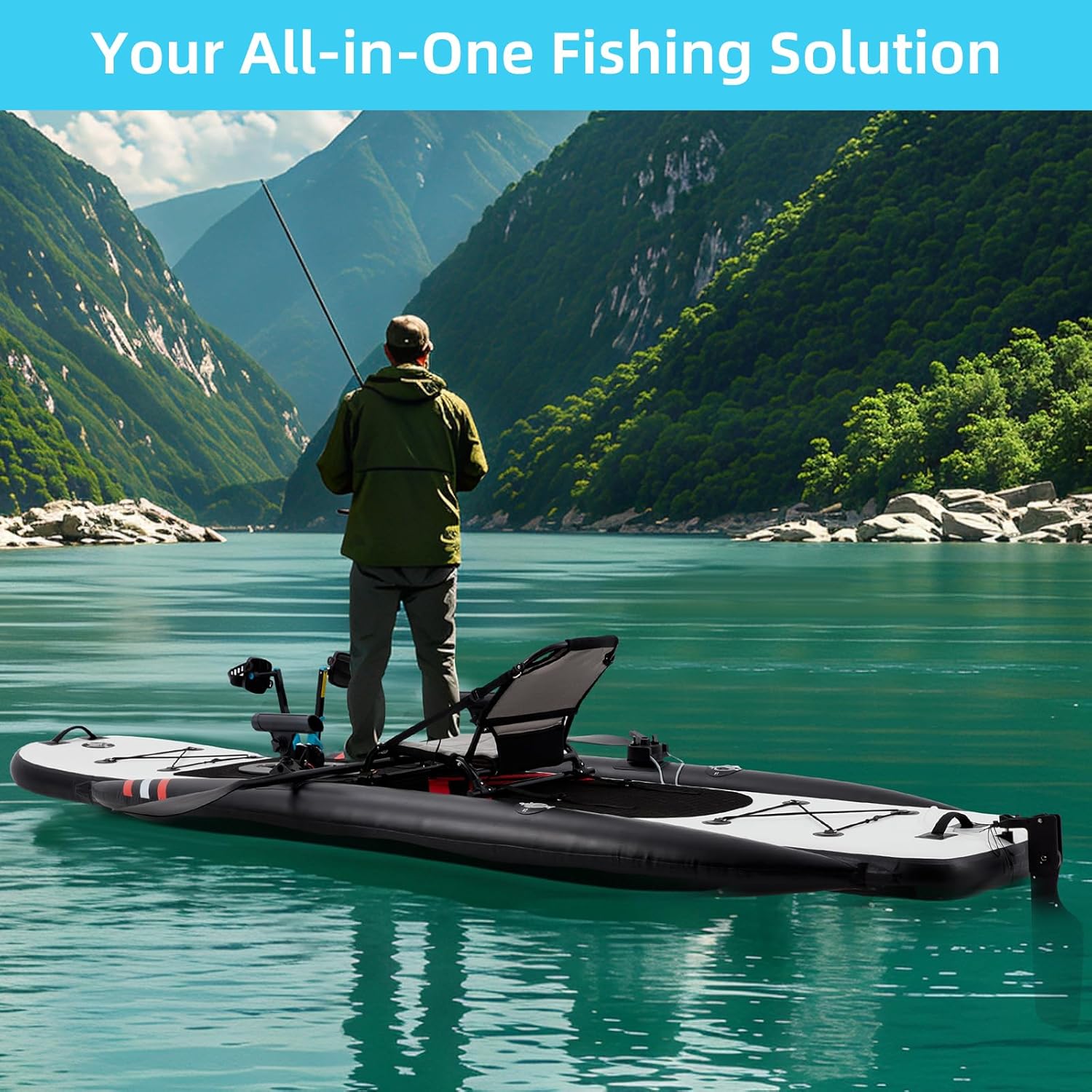 12-stopowy, wysokiej jakości,  – Fishing Kayak Seat recenzja i cena