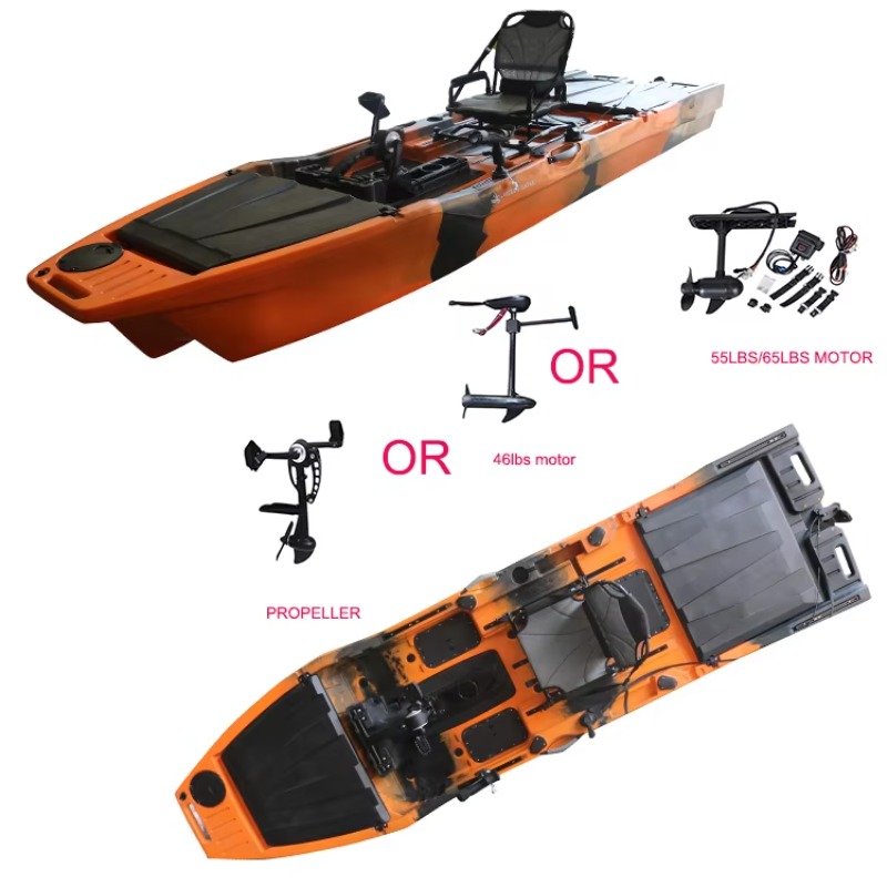 Kajak jednoosobowy Vicking 12. – Fishing Kayak Trolling Motor recenzja i cena