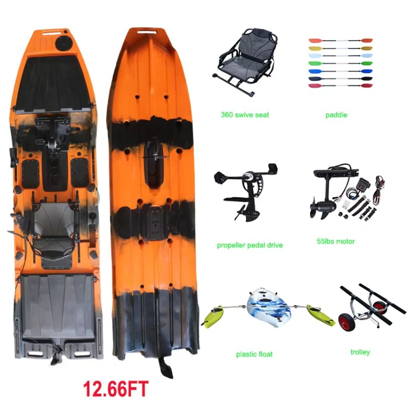 Kajak jednoosobowy Vicking 12. – Fishing Kayak Trolling Motor recenzja i cena