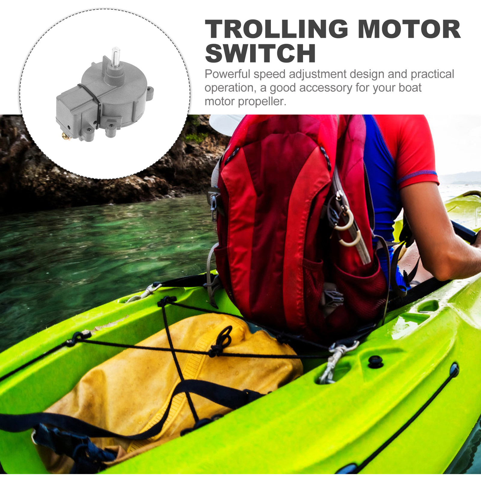 Przełącznik silnika trollingow – Fishing Kayak Trolling Motor recenzja i cena