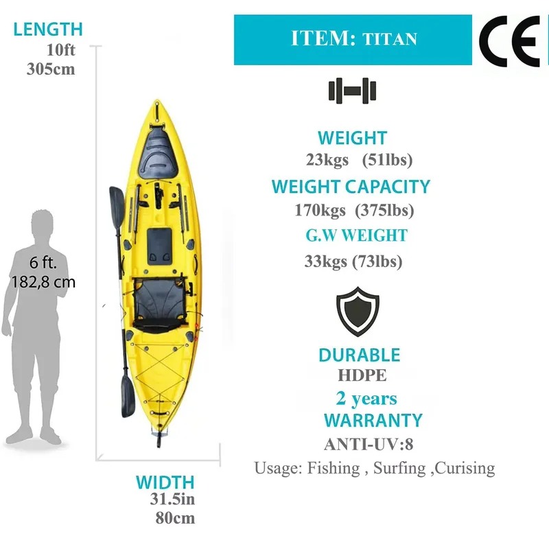 Kajak wędkarski jednoosobowy 3 – Fishing Kayak Seat recenzja i cena